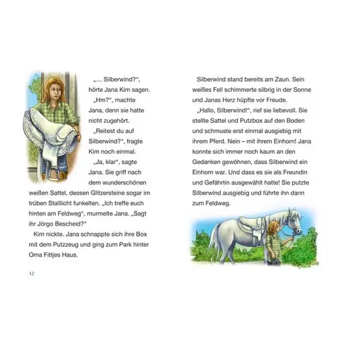 Silberwind, das weiße Einhorn (Band 2) - Der magische Feuerberg Silberwind, das weiße Einhorn (Band 2) - Der magische Feuerberg