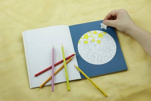 Mandala-Lichterzauber - Einhörner