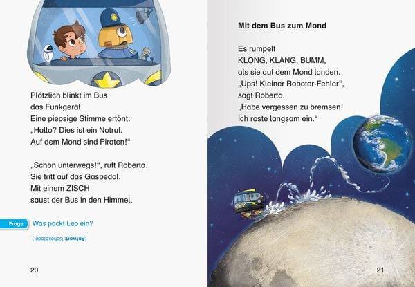 Überfall der Weltraumpiraten - Leserabe ab Klasse 2 - Erstlesebuch für Kinder ab 7 Jahren