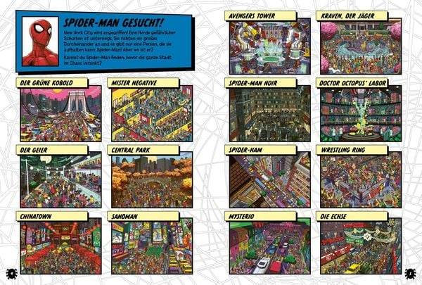 Marvel: Wo ist Spider-Man? Das große Wimmelbuch
