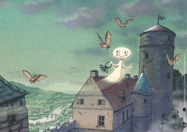 Das kleine Gespenst. Tohuwabohu auf Burg Eulenstein. Kamishibai Bildkartenset