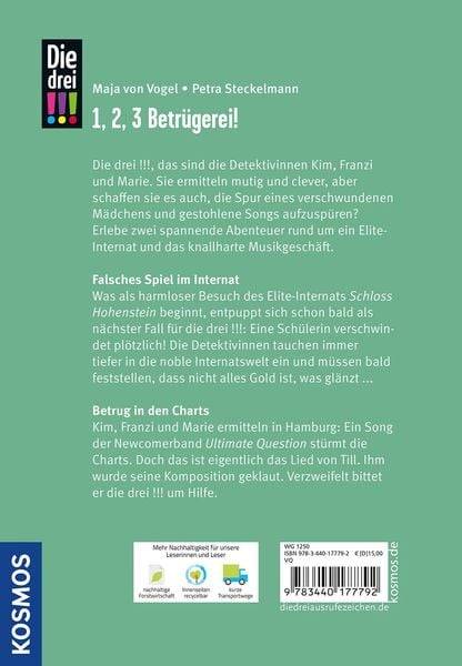 Die drei !!!, 1, 2, 3 - Betrügerei