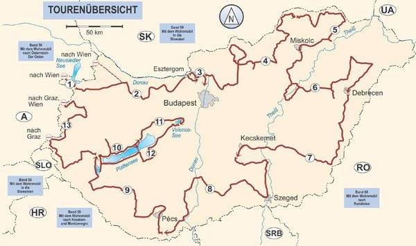 Mit dem Wohnmobil nach Ungarn