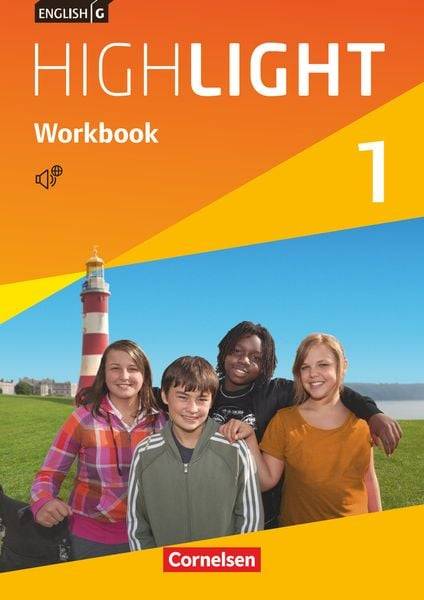 English G Highlight 1: 5. Schuljahr. Workbook mit Audios online. Hauptschule