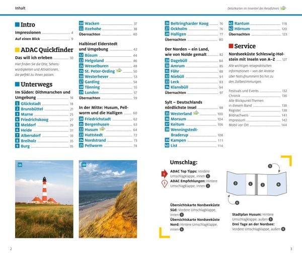 ADAC Reiseführer Nordseeküste Schleswig-Holstein mit Inseln