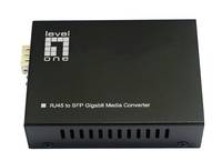 LEVELONE - Konverter GVT-2015 10/100/1000T>RJ45 to SFP 60W sw - Converter - 0,1 Gbps