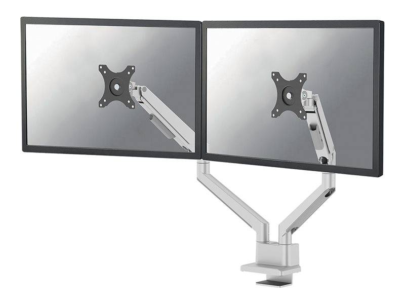Neomounts NEXT Slim DS70-250SL2 Monitorhalter für 2 Monitore, silber