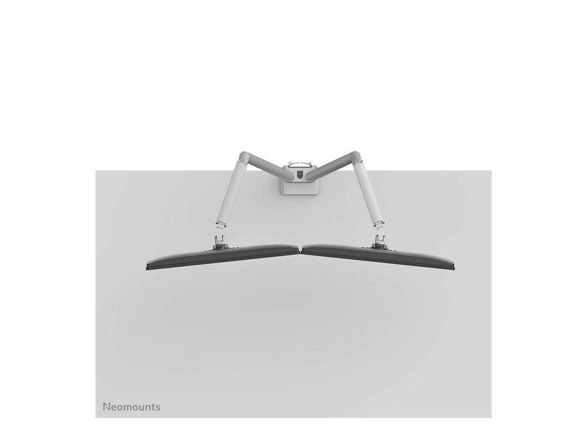 Neomounts NEXT Slim DS70-250SL2 Monitorhalter für 2 Monitore, silber