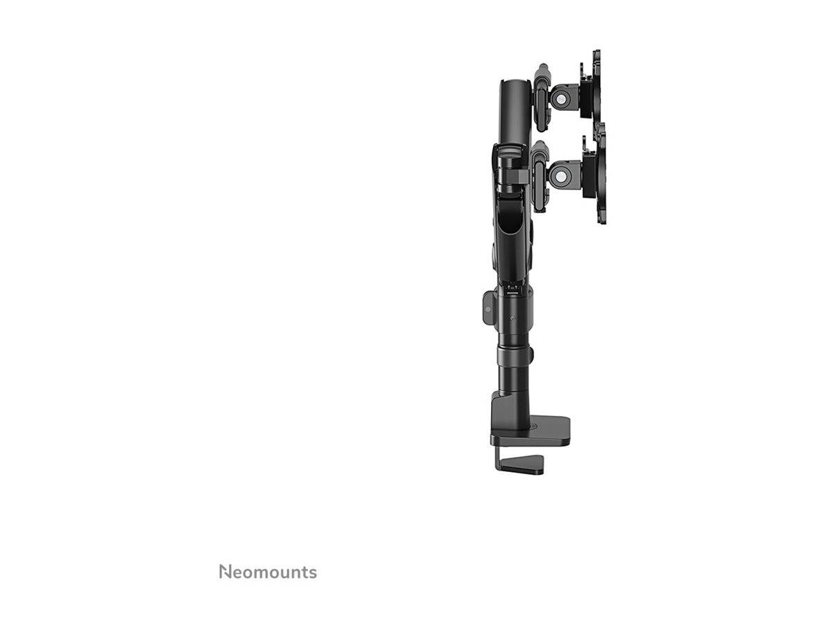 Neomounts NEXT One SL DS65S-950BL2 Tischhalterung 2 Monitore 24-34 Zoll, schwarz