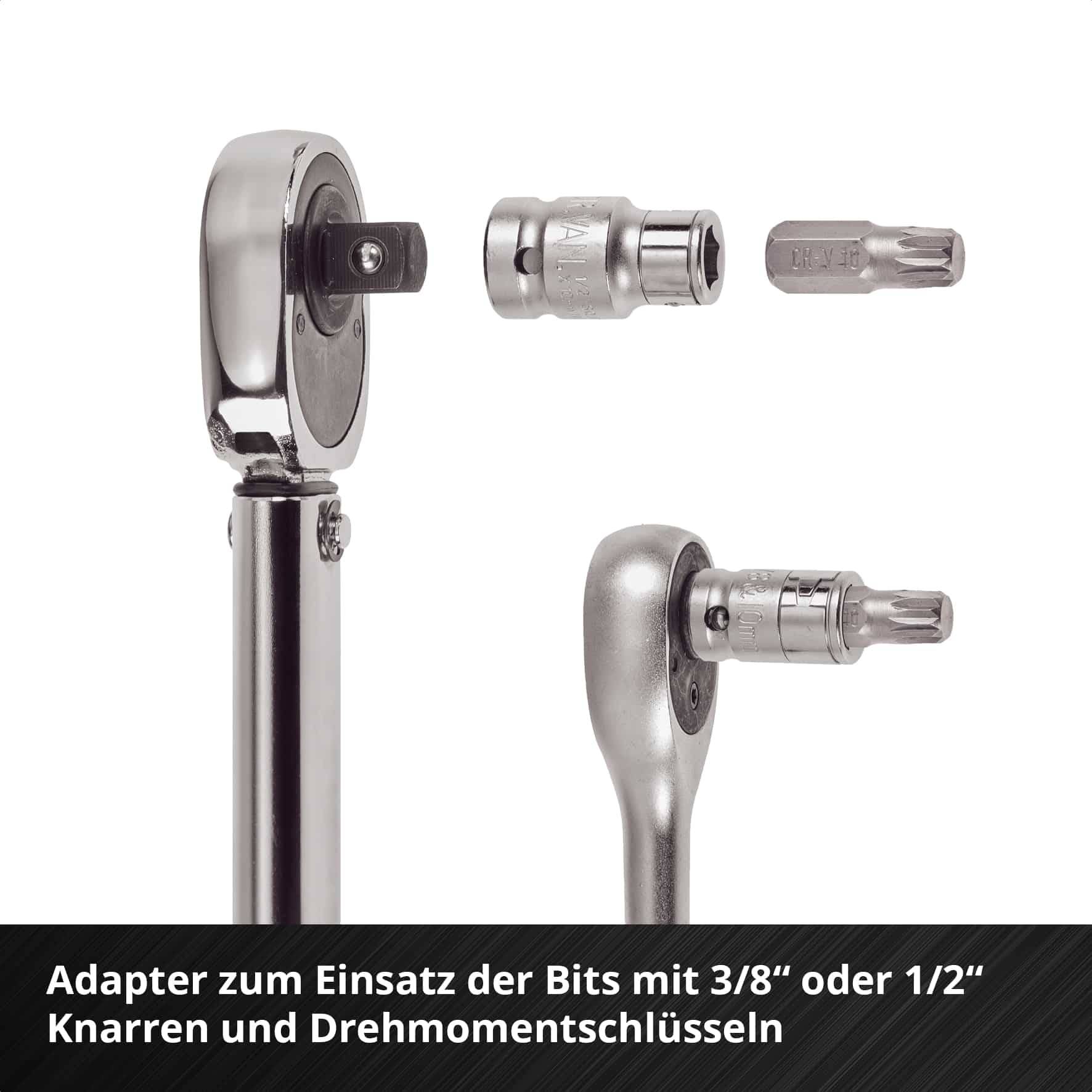 EINHELL Kraftbit-Set, 109032, XL-Case, 40-teilig