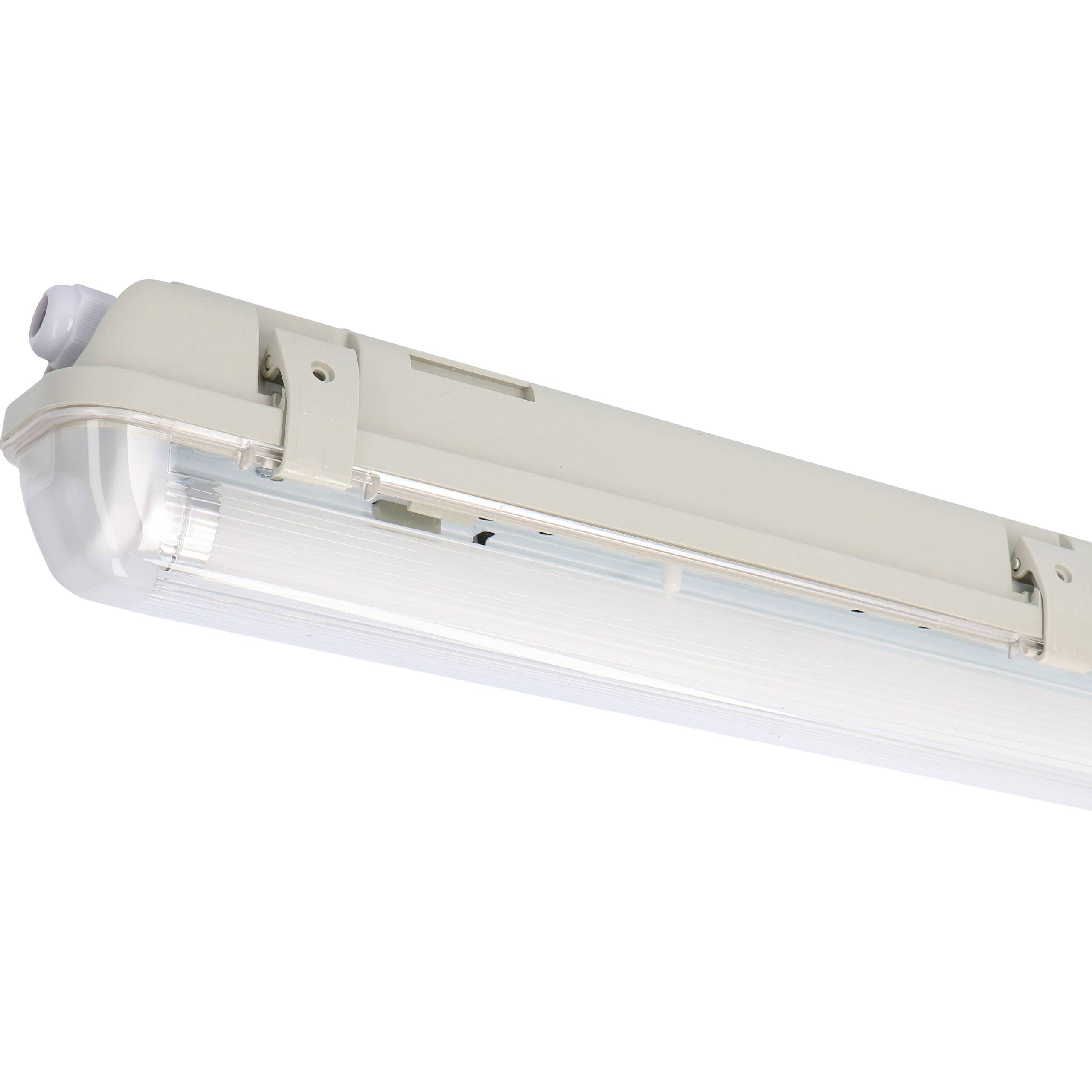 LED's light Feuchtraumleuchte mit LED-Röhre 60 cm 7,5W neutralweiß IP65 G13
