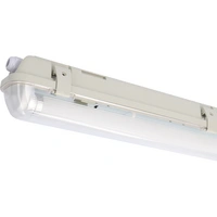 LED's light Feuchtraumleuchte mit LED-Röhre 60 cm 7,5W neutralweiß IP65 G13 LED's light Feuchtraumleuchte mit LED-Röhre 60 cm 7,5W neutralweiß IP65 G13