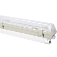 LED's light Feuchtraumleuchte mit LED-Röhre 60 cm 7,5W neutralweiß IP65 G13 LED's light Feuchtraumleuchte mit LED-Röhre 60 cm 7,5W neutralweiß IP65 G13