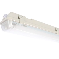 LED's light Feuchtraumleuchte mit LED-Röhren 120 cm 2x 14W neutralweiß IP65 G13 LED's light Feuchtraumleuchte mit LED-Röhren 120 cm 2x 14W neutralweiß IP65 G13