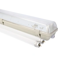 LED's light Feuchtraumleuchte mit HF-Bewegungsmelder und LED-Röhren 120 cm 2x 14W neutralweiß IP65 LED's light Feuchtraumleuchte mit HF-Bewegungsmelder und LED-Röhren 120 cm 2x 14W neutralweiß IP65