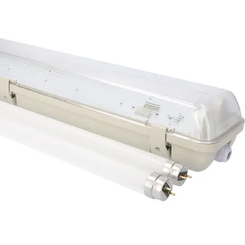 LED's light Feuchtraumleuchte mit HF-Bewegungsmelder und LED-Röhren 120 cm 2x 14W neutralweiß IP65 LED's light Feuchtraumleuchte mit HF-Bewegungsmelder und LED-Röhren 120 cm 2x 14W neutralweiß IP65