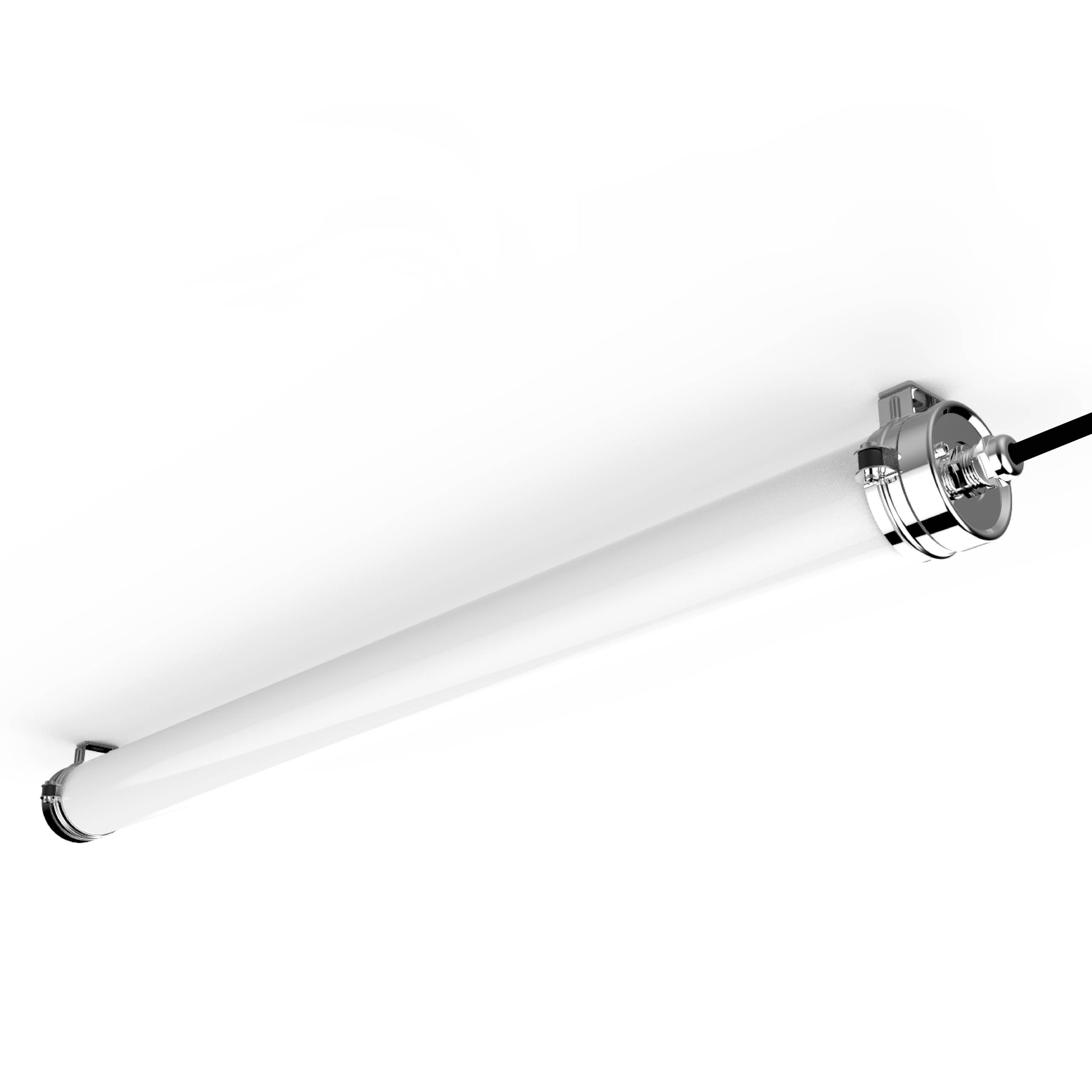 LED's light PRO LED-Röhrenleuchte 150cm 40 W kaltweiß IP69K Ammoniakbeständig für Tierhaltung DLG-geprüft