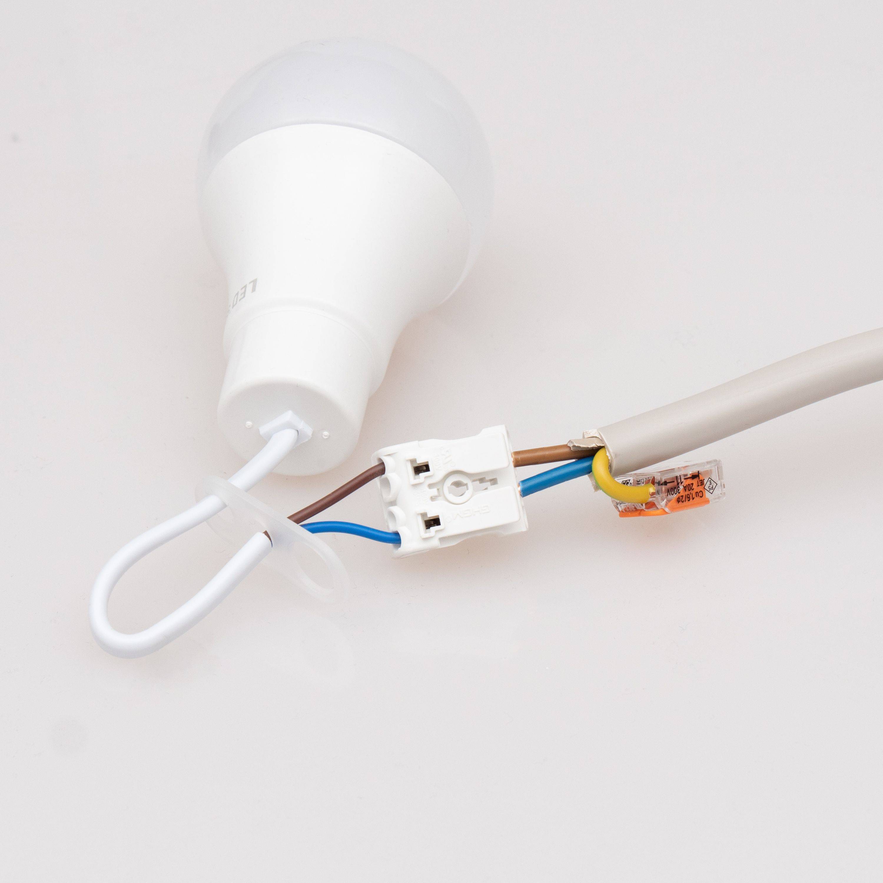 LED's light Renovierlampe mit Steckklemme 10W neutralweiß