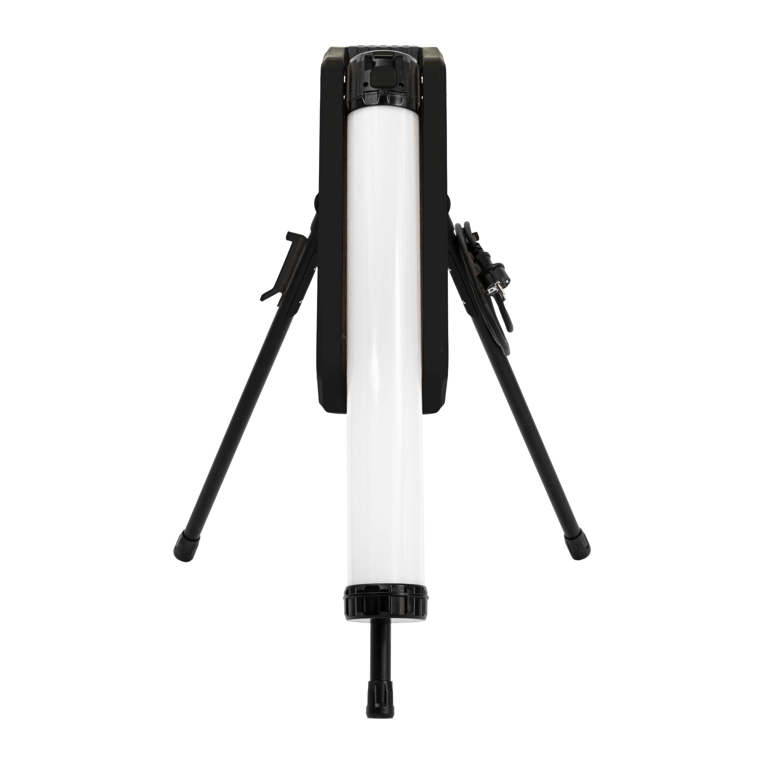 LED's work LED-Baustrahler 360° mit Steckdose 70W kaltweiß IK07 2m Zuleitung IP54