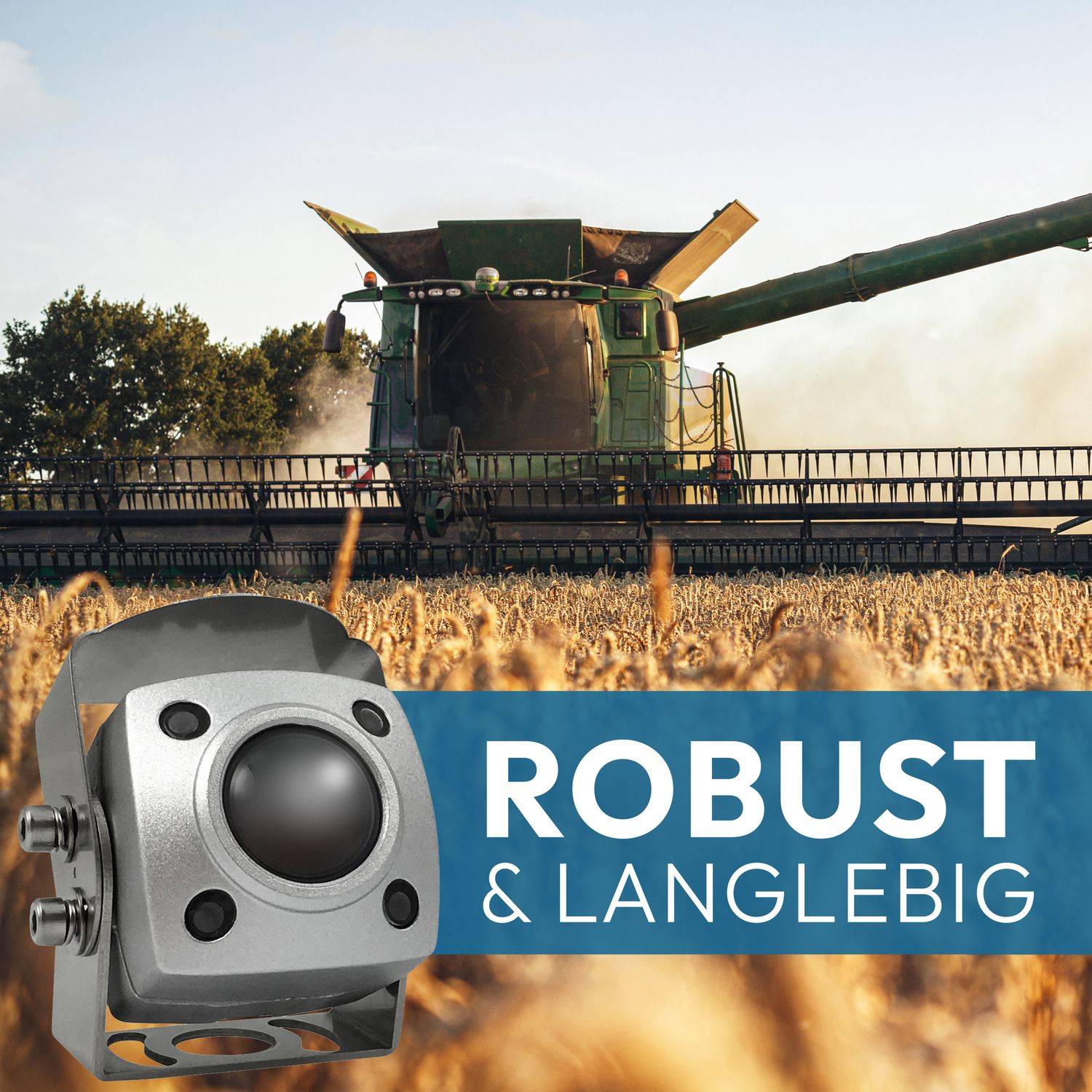 VSG24 Rückfahrkamera IP69K EXPERT | HD 1080P Traktoren, Agrar, Transporter, Wohnmobil RV-23195