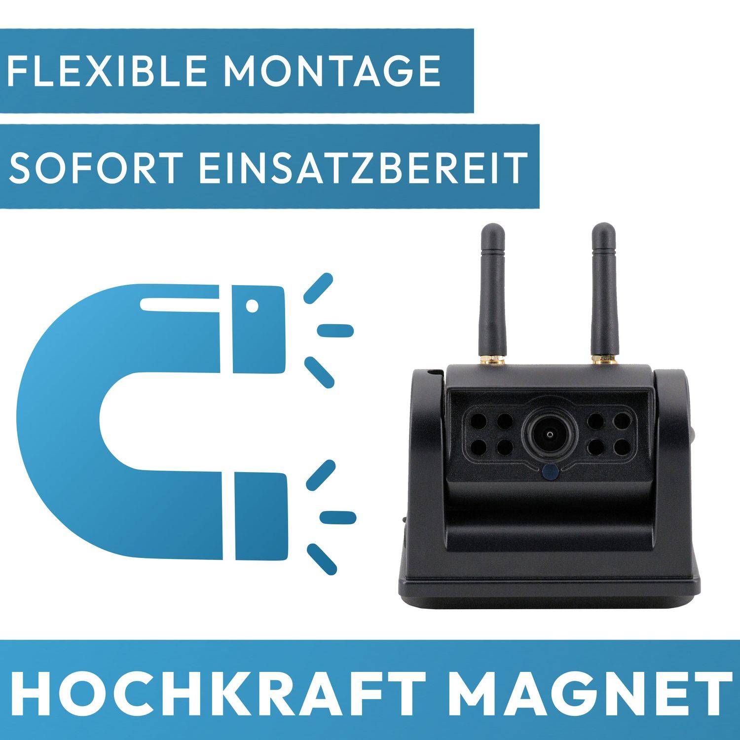 VSG24 Erweiterungs-FUNK Rückfahrkamera ELEMENT HD-720P Auflösung