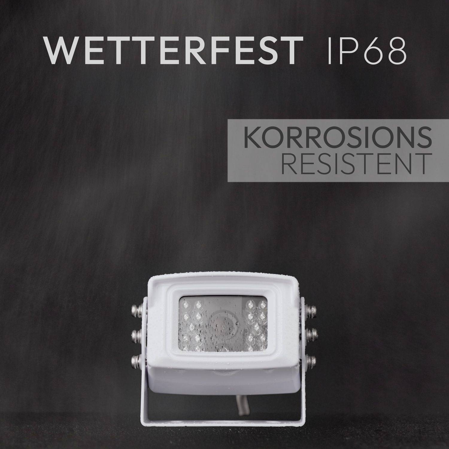 VSG24 7" Rückfahrkamera Set TRANSIT | mit 2 x Schwerlast-Kamera 120° weiß RVS-24505