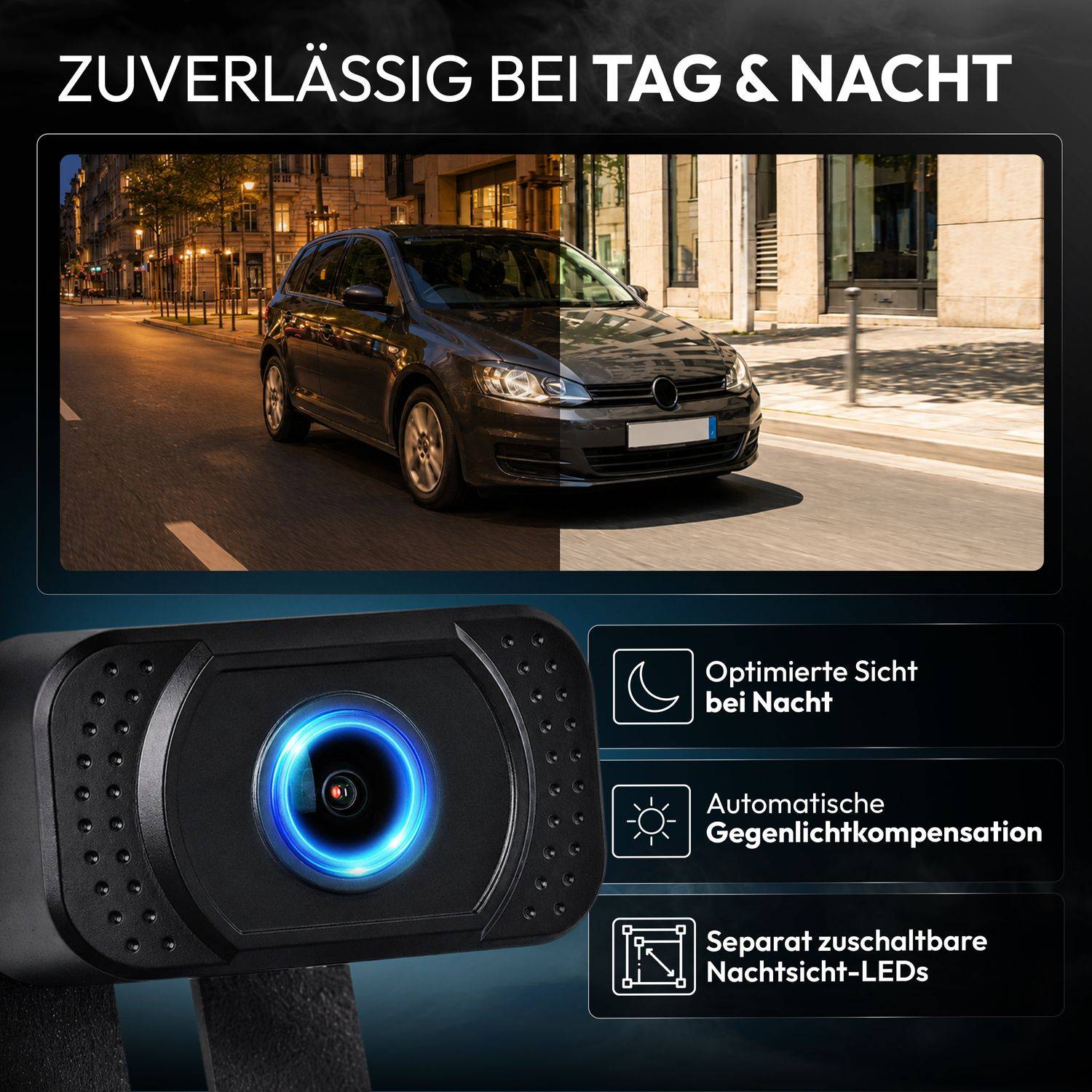 VSG24 5" FUNK-HD-Set PREMIUM ONE für PKW RVS-24147