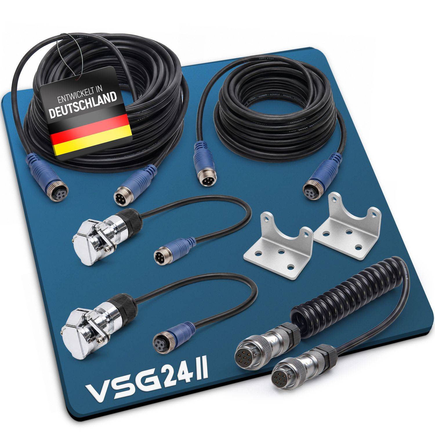 VSG24 Zugfahrzeug & Anhänger Set ELITE | 10m/20m