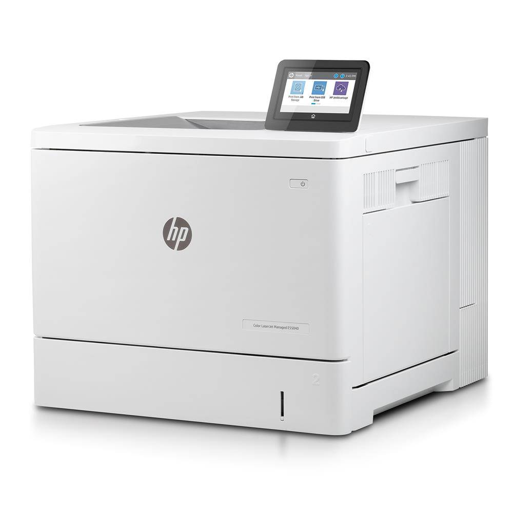 HP Color LaserJet (Refurbished) Managed E55040dn Farblaserdrucker (38 Seiten/min., 1GB RAM, 4GB Festplatte)