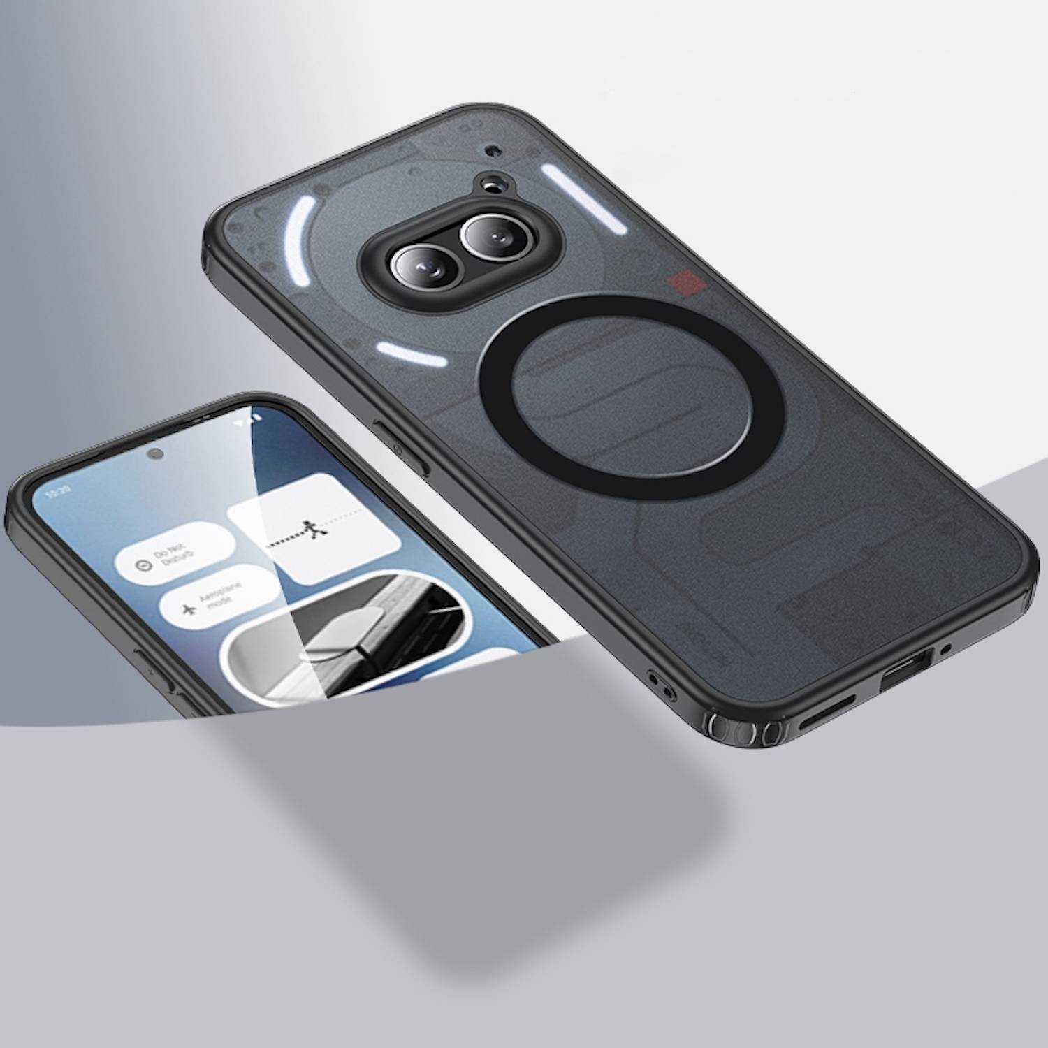 Für Nothing Phone 2a / Plus MagSafe Schock TPU Hybrid PC Schutz Hülle