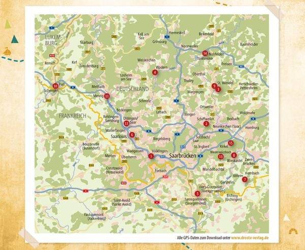 Saarland. Radeln für die Seele