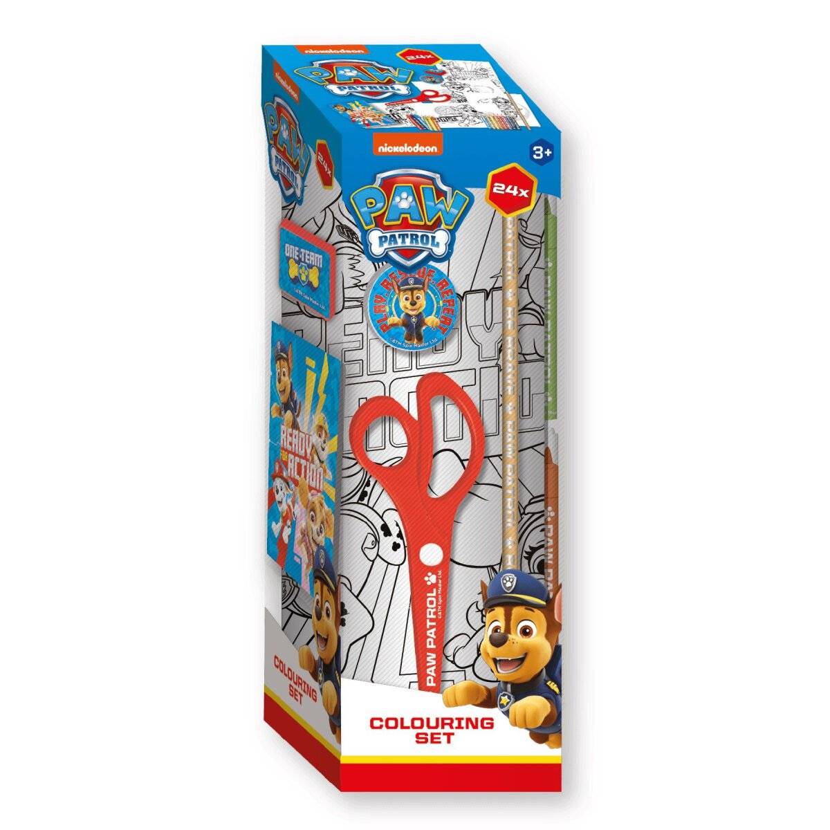 Paw Patrol Kreativturm 24-teilig mit Schreib und Malzubehör