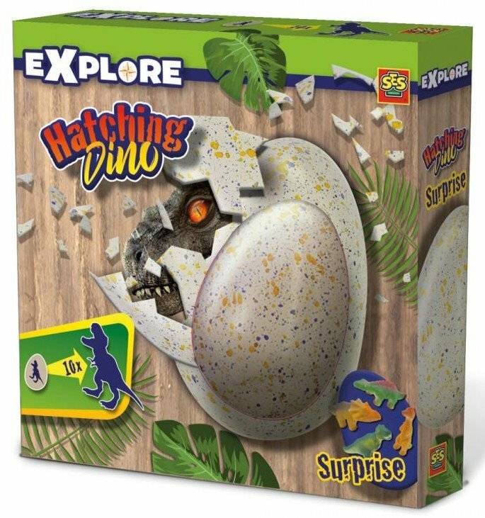 SES 25063 Creative B07MC86CWW Schlüpfender Dino Überraschung