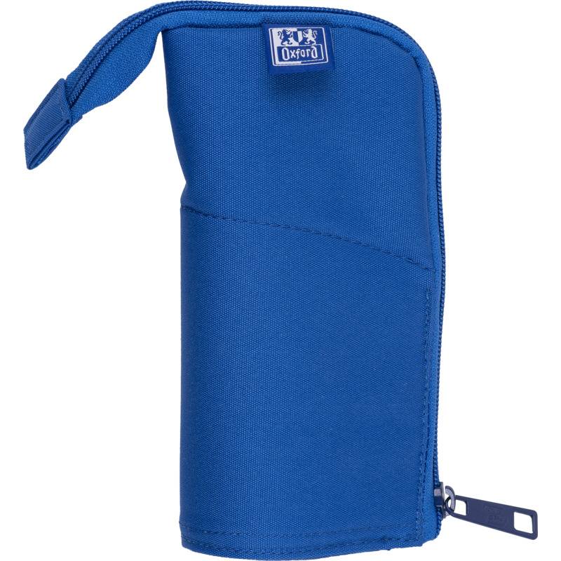 Oxford Schlamper-Etui "Stand-Up", Polyester, blau