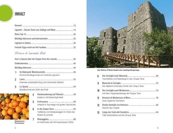 Der WanderUrlaubsführer Cinque Terre Ligurien