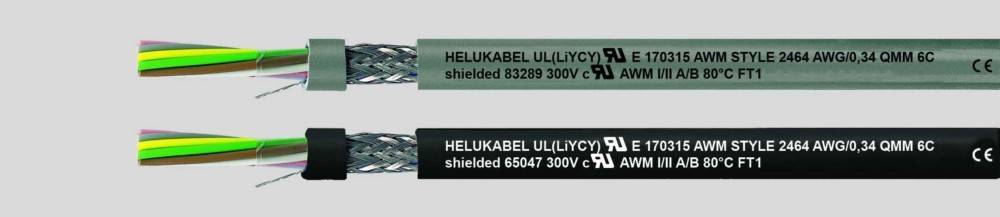 100 Mtr. Diverse HEL UL-CY GR 2x0,34 AWG22 UL-CY GR 2x0,34AWG22