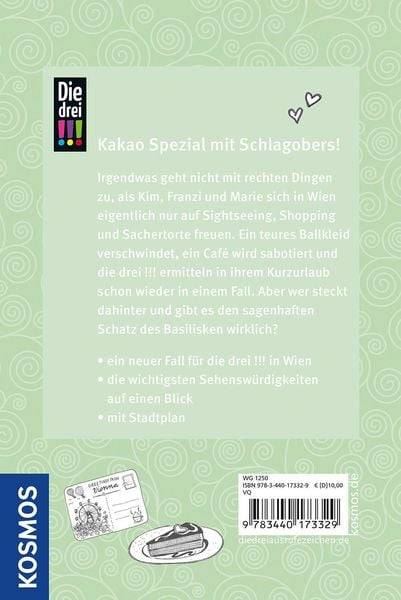 Die drei !!!, Sabotage, Sachertorte und ganz viel Wien