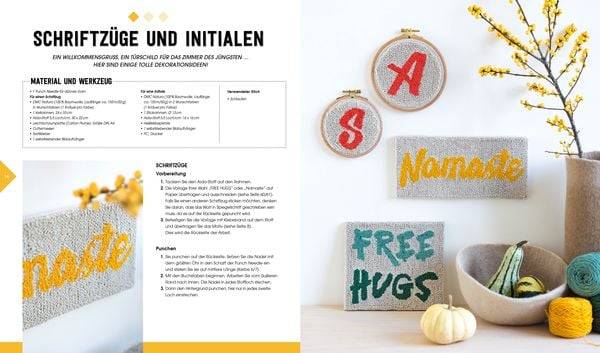 Punch Needle – Der Kreativtrend: Projekte mit der Stanznadel