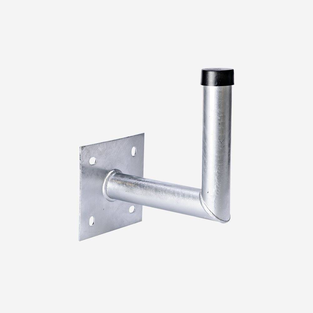 Fuba DSZ 220 Stahl Wandhalter Sat-Schüssel 25cm Wandabstand - 25cm Länge - 48mm Rohrdurchmesser - Halterung für Satellitenschüssel