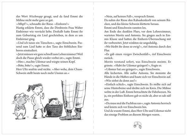 Emmi & Einschwein 3. Ganz vorn mit Horn!