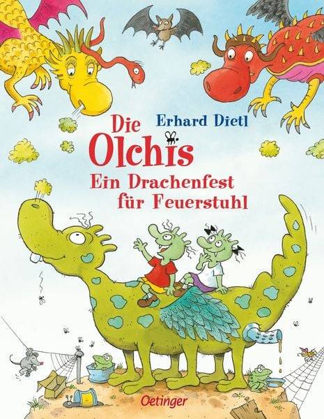 Ein Drachenfest für Feuerstuhl / Die Olchis Band 4