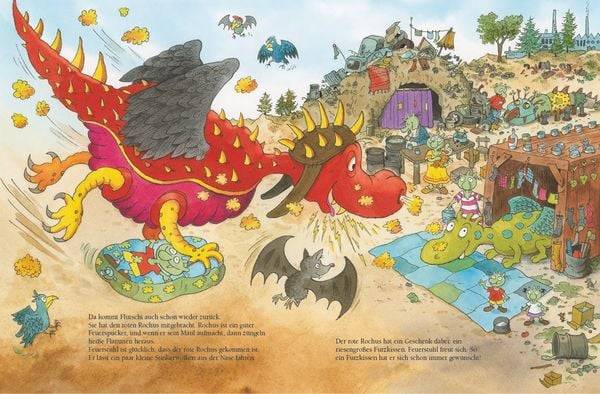 Ein Drachenfest für Feuerstuhl / Die Olchis Band 4