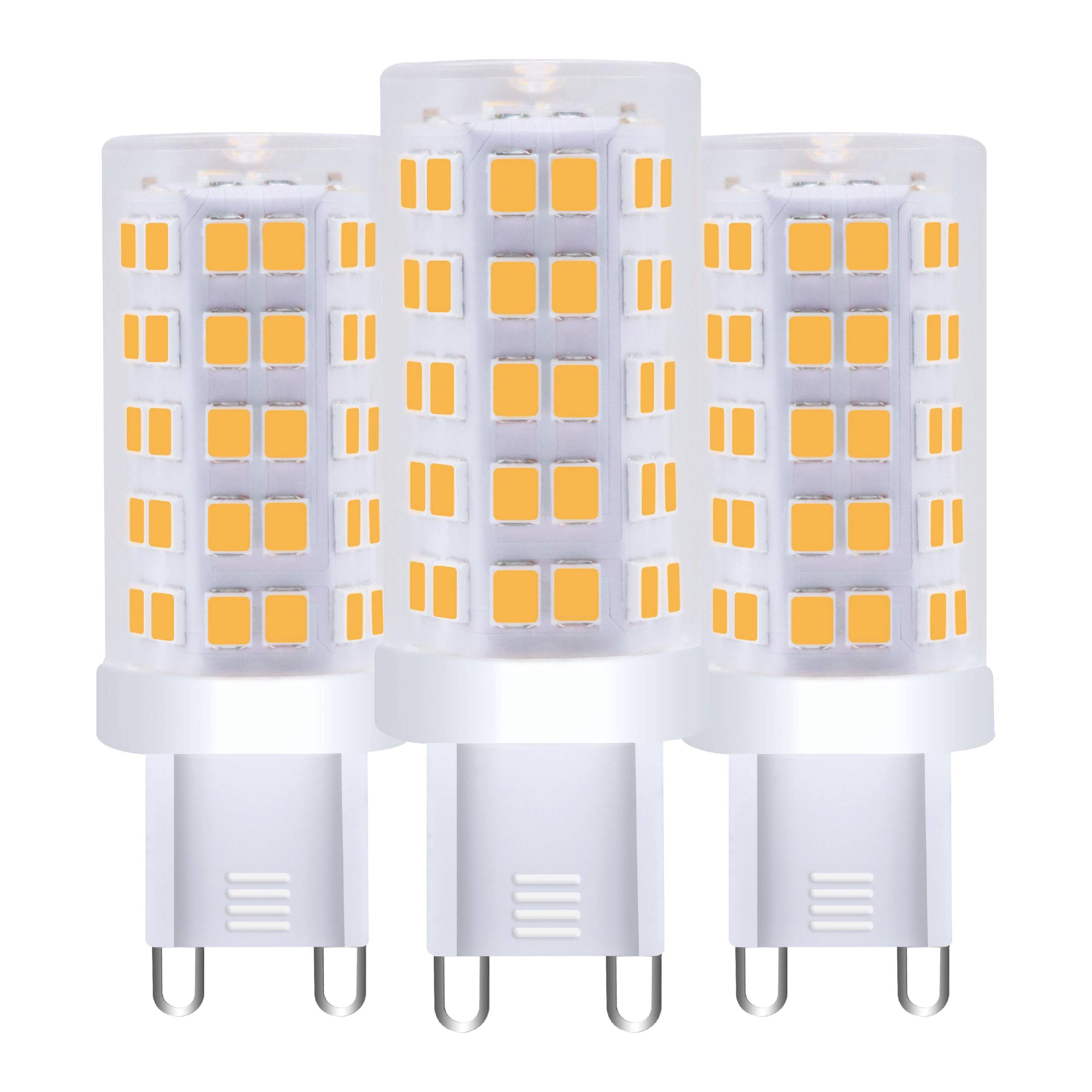 LED's light LED Kapsel G9 4.5W warmweiß Klar 3-Pack