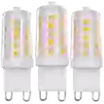 LED's light LED Kapsel G9 dimmbar 3.5W warmweiß Klar 3-Pack LED's light LED Kapsel G9 dimmbar 3.5W warmweiß Klar 3-Pack