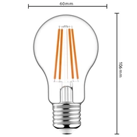 LED's light LED-Birne E27 mit HF-Bewegungssensor 7W warmweiß Dämmerungssensor LED's light LED-Birne E27 mit HF-Bewegungssensor 7W warmweiß Dämmerungssensor