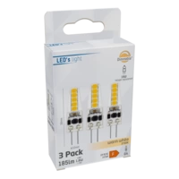 LED's light LED Kapsel G4 1,9W warmweiß Klar 12V dimmbar 3-Pack LED's light LED Kapsel G4 1,9W warmweiß Klar 12V dimmbar 3-Pack