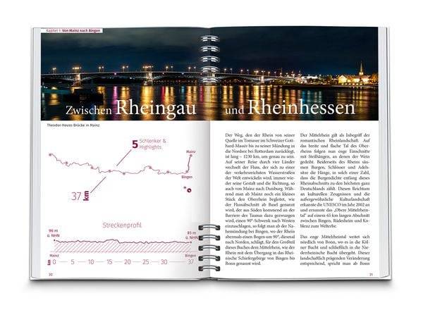 KOMPASS Radreiseführer Rheinradweg von Mainz bis Duisburg