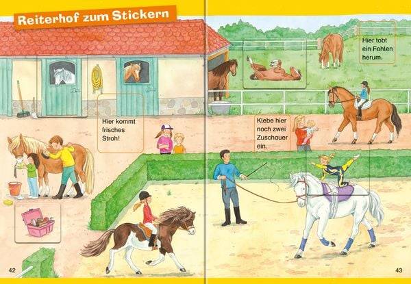 Wieso? Weshalb? Warum? Erstleser, Band 6: Pferde