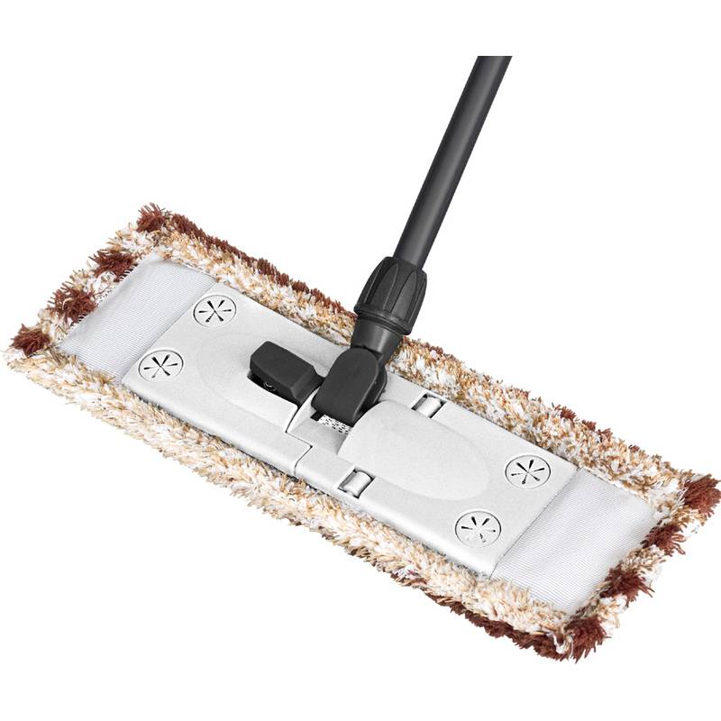 Peggy Perfect Bodenwischer mit Teleskopstiel, für Holzböden