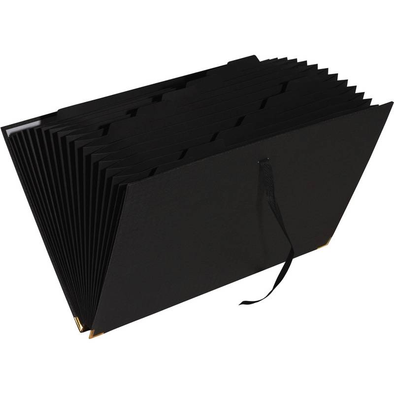 EXACOMPTA Fächermappe Office by Me, 18 Fächer, schwarz